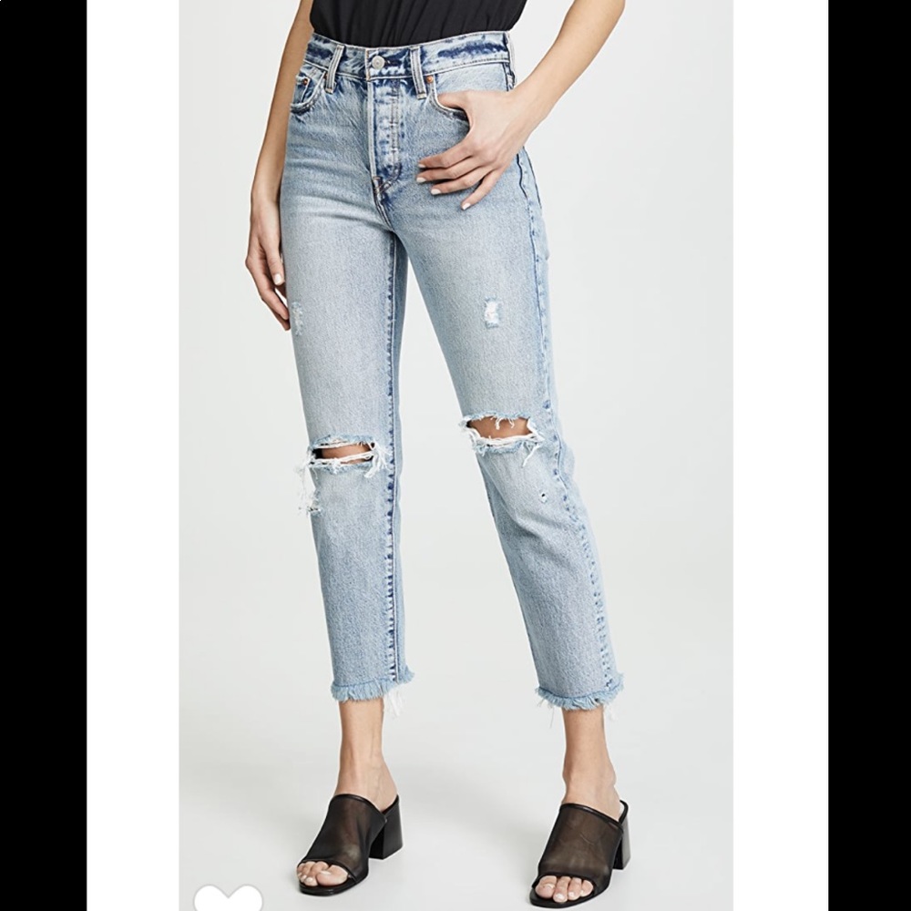 ⚜️ LEVI’S high rise denim